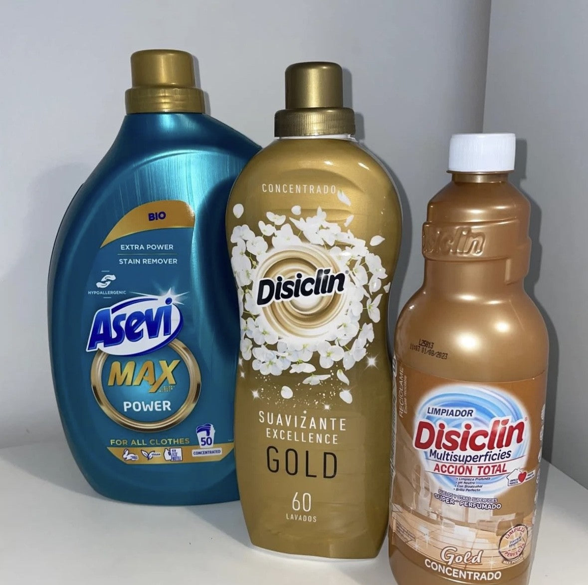 ASEVI & DISICLIN SPANISH LAUNDRY & CLEANING BUNDLE