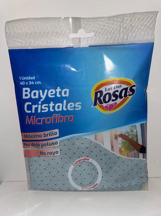 LAS DOS ROSAS SPANISH GLASS CLEANING CLOTH